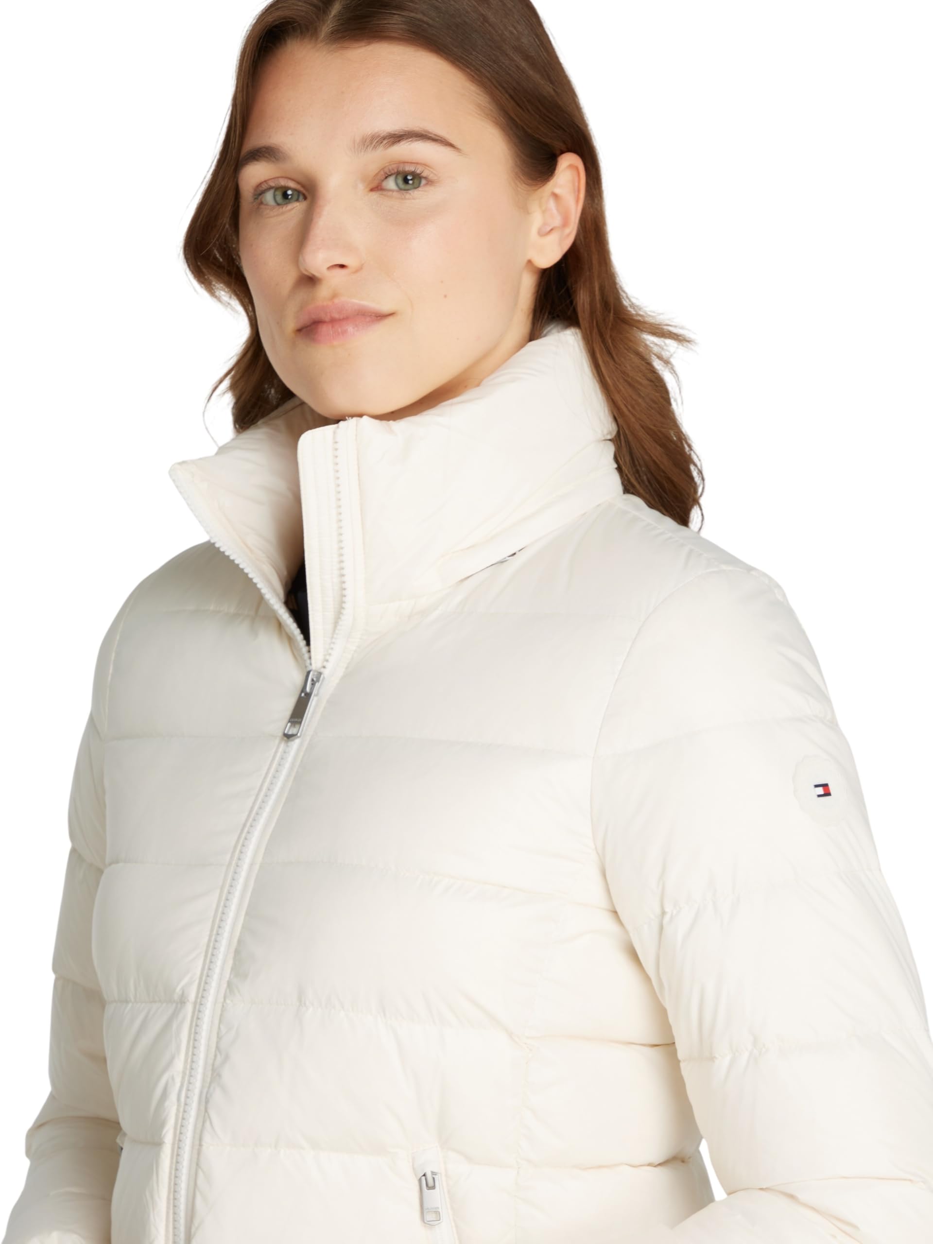 Tommy Hilfiger Donna Giacca Imbottita Down Feminine Gloss Leggera
