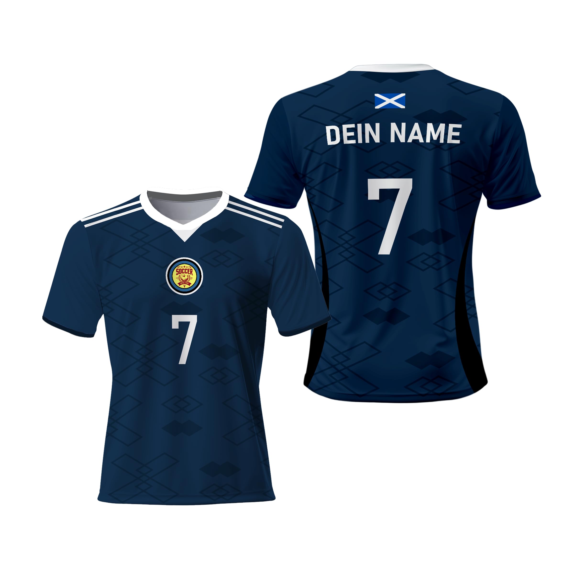 2026 Football Jersey, Personalised with Your own Name and Number, Breathable Fan Shirt for Women, Men and Kids, the Perfect Football Gift for the Big Tournament 2026 โ image 1