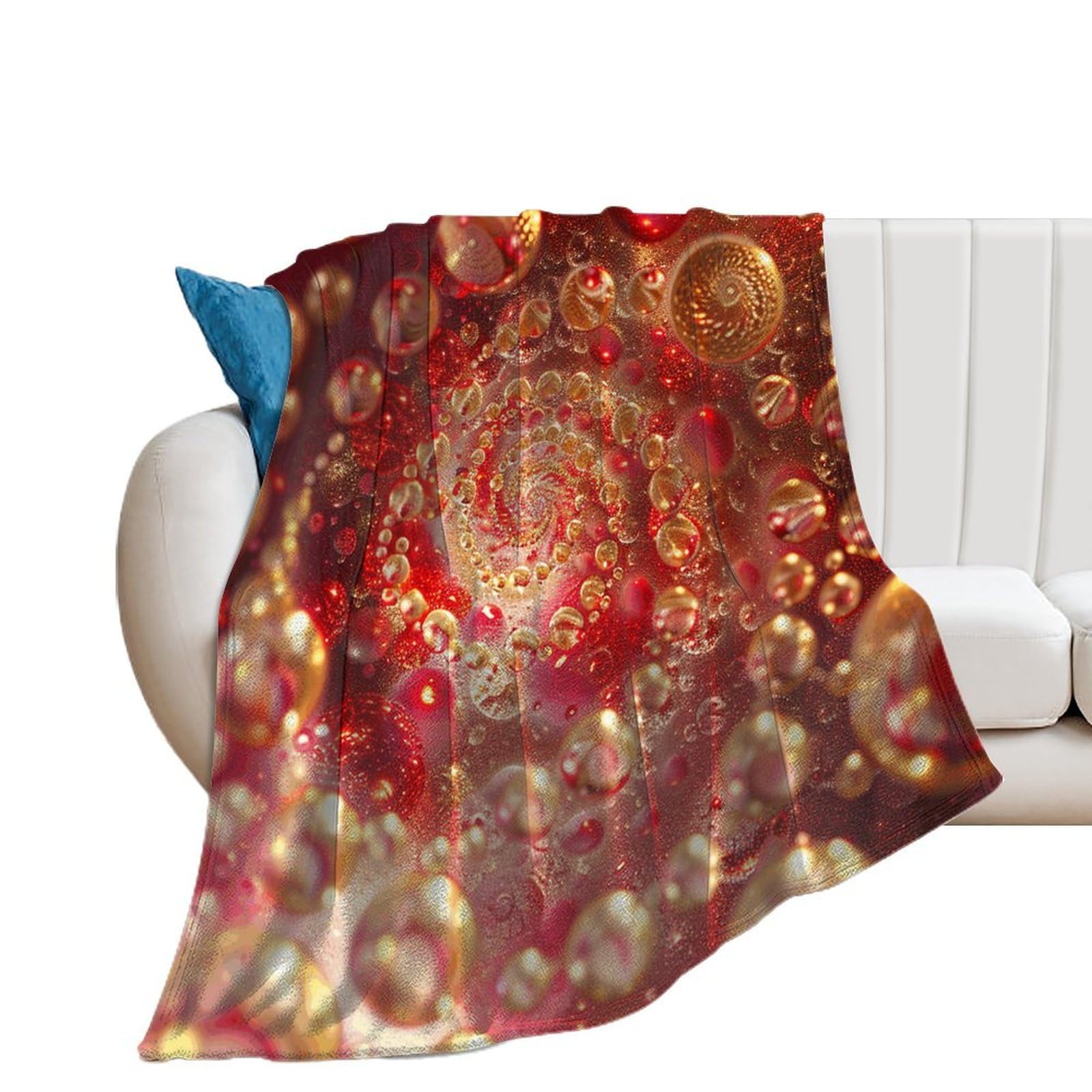 Couverture en flanelle douce extra large pour lit afin de chasser le froid