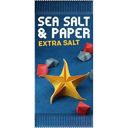 Asmodee - Bombyx - Sea Salt & Paper - Estensione: Extra Salt - Giochi da tavolo - Giochi di carte da 8 anni - 2-4 giocatori - versione francese
