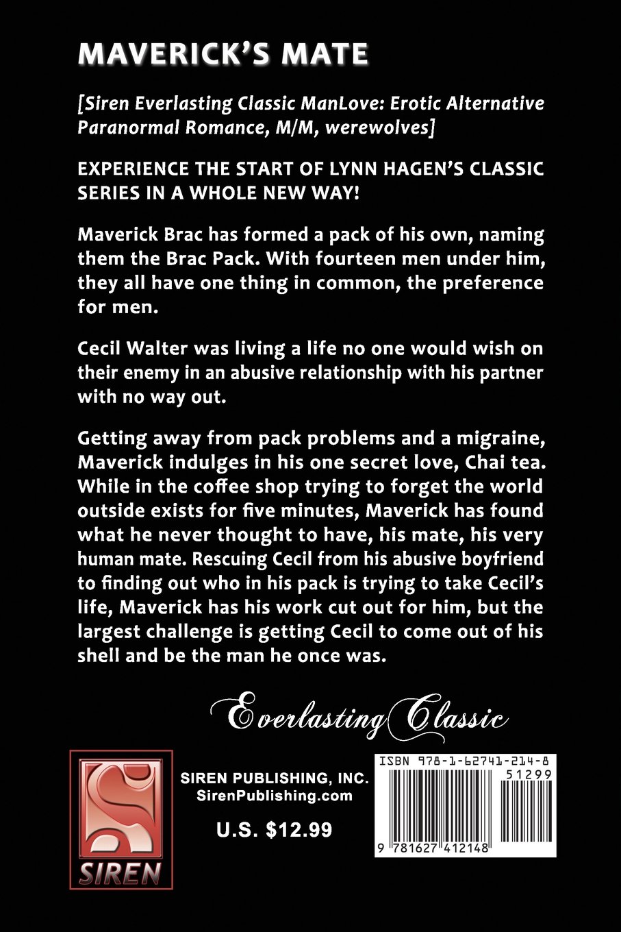 Maverick's Mate [Brac Pack Manga Book 1] (Siren Publishing Manlove Romance - Explicit Version) (Brac Pack, 1, Band 1)