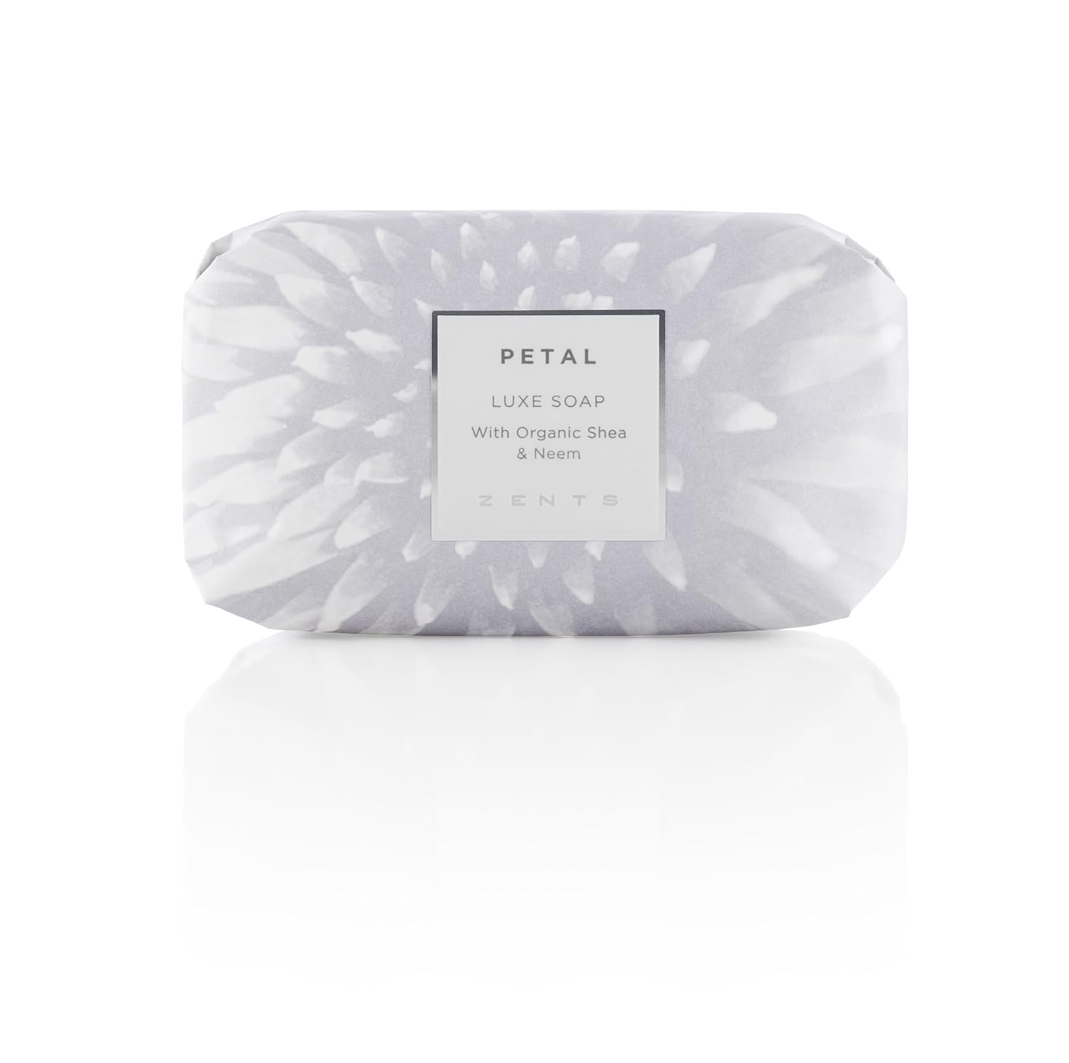 Zents Triple-Milled Luxe Bar Soap (Petal Fragrance) | Moisturizing Soap with Organic Shea Butter | Gentle Hand & Body Wash | Nourishes & Softens Skin | 5.7 oz Zents Triple-Milled Luxe Bar Soap (Petal Fragrance) | Moisturizing Soap with Organic Shea Butter | Gentle Hand & Body Wash | Nourishes & Softens Skin | 5.7 oz