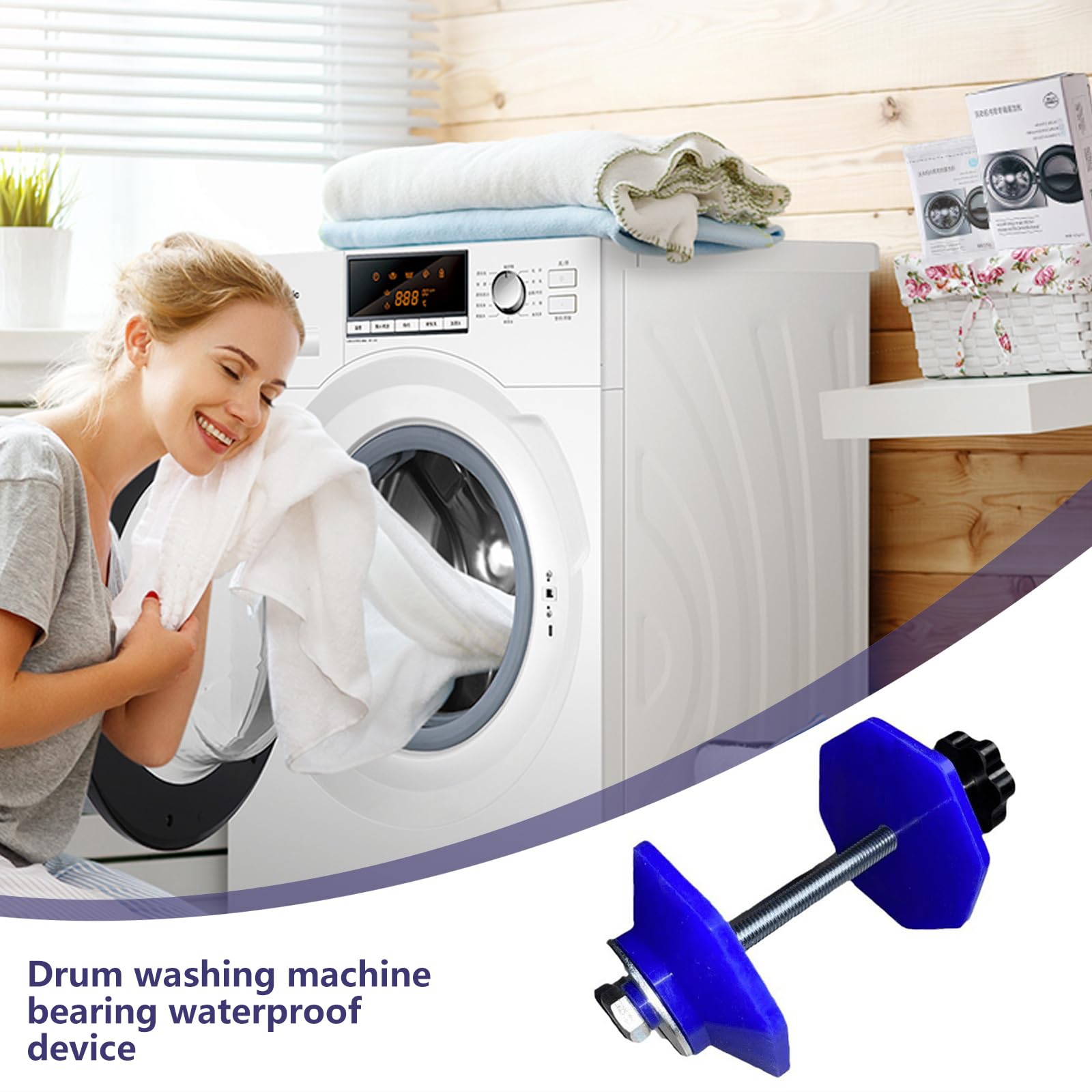 Washing Machine Bearing Device Drum Bearing Disassembly Tool Washer Water Seal Removal Puller Clutches