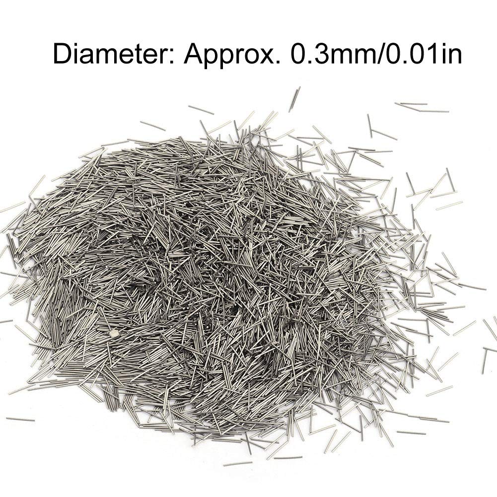 YUYTE Stainless Steel Tumbler Polishing Pins, Jewelry Finishing Media for Polisher, Rust Jewelry Making Accessories