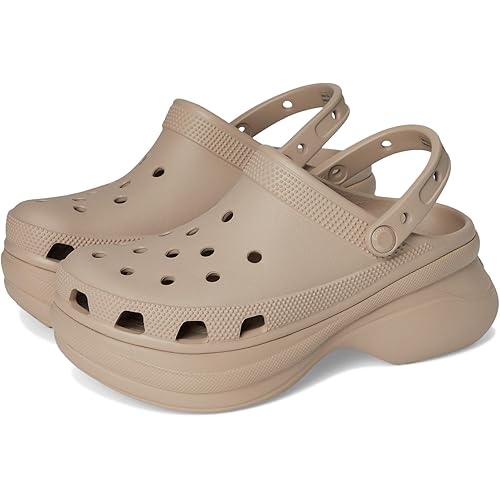 Crocs Women's Classic Bae Clogs, Platform Shoes for Women