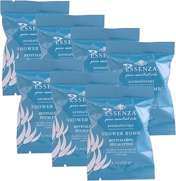 Essenza Shower Bombs Eucalyptus, 7pc