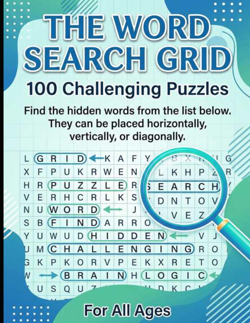 100 Word Search Book with answers