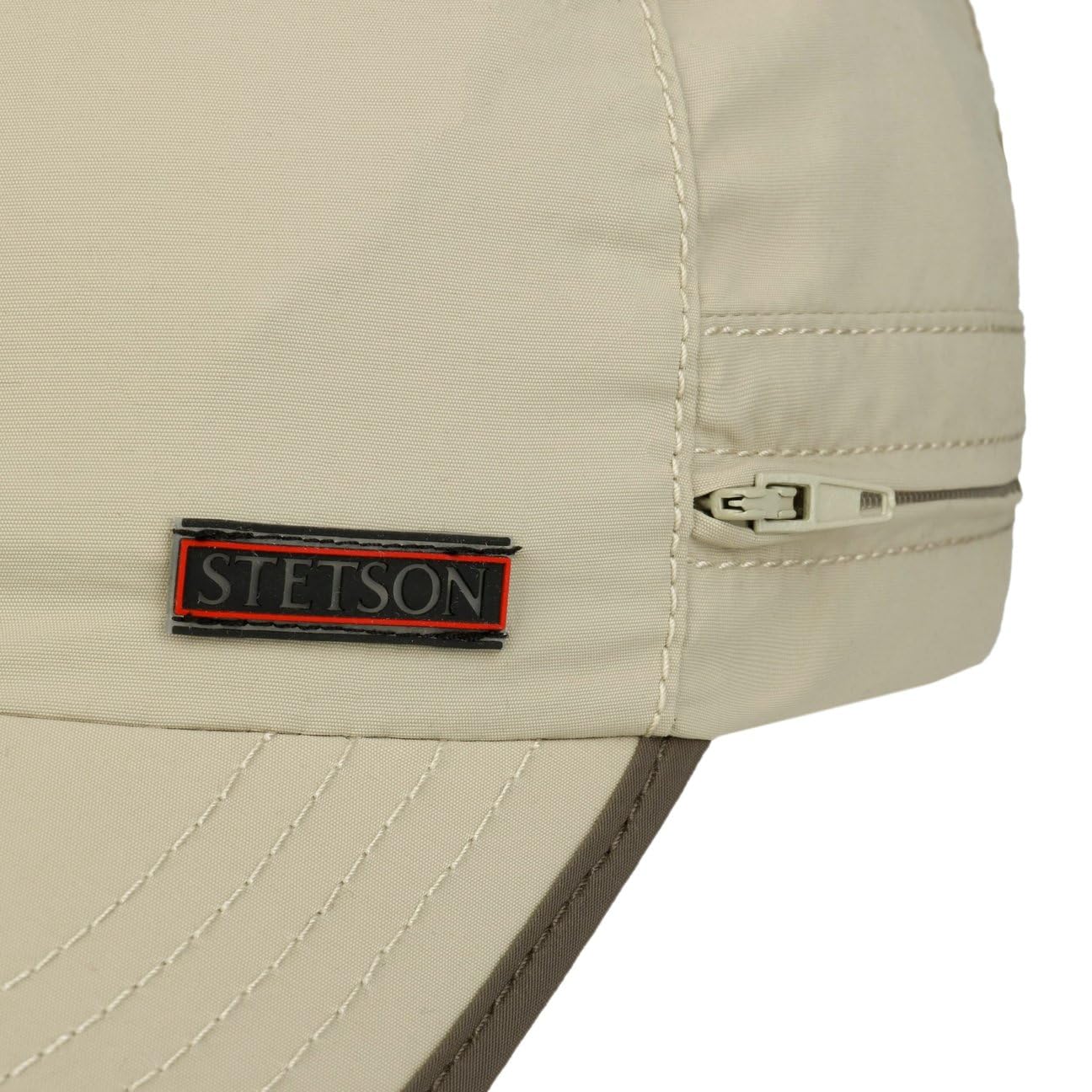 Stetson Casquette Sanibel Outdoor Femme/Homme - de Soleil d'exterieur Protection UV avec Visiere, Doublure, Passepoil Printemps-ete Ete