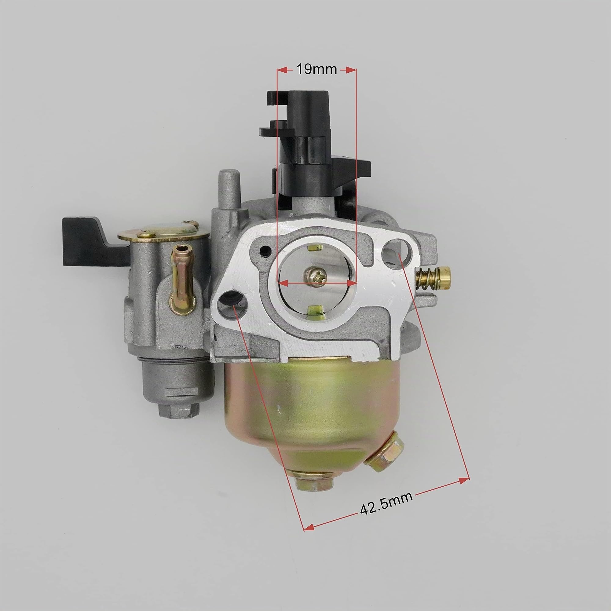 STRONGTHIUM Kit de Carburador y Mantenimiento Compatible con Predator 212cc 196cc 224cc, para Mini Moto Go Kart Motocultor, Incluye Arrancador, Bobina, Filtro de Aire y Bujía