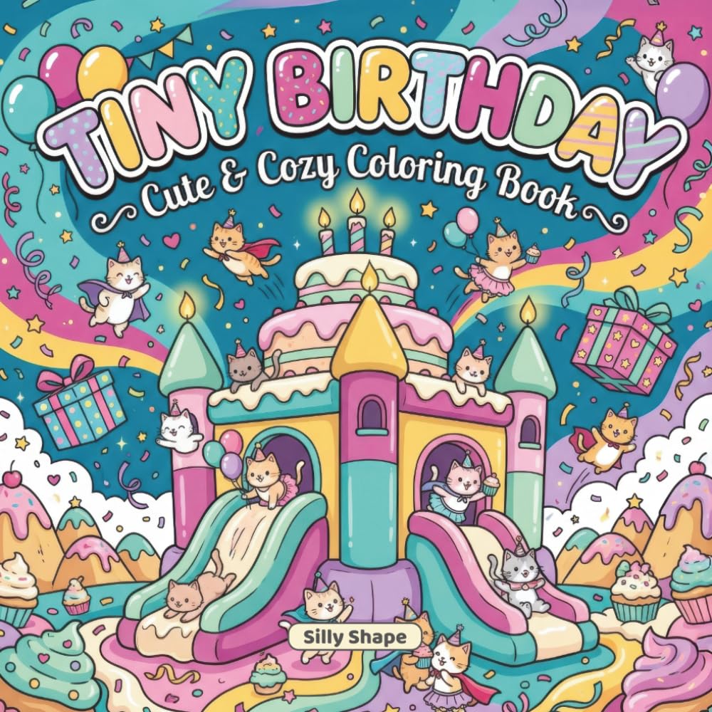 TINY BIRTHDAY: Cute & Cozy Coloring Book (TINY COLORING BOOKS)