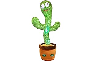 Pbooo Musical Dancing Cactus Mimicking Toy