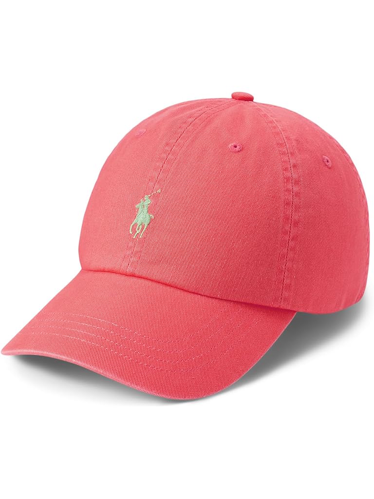 Red Polo Ralph Lauren The Iconic Cotton Chino Ball Cap