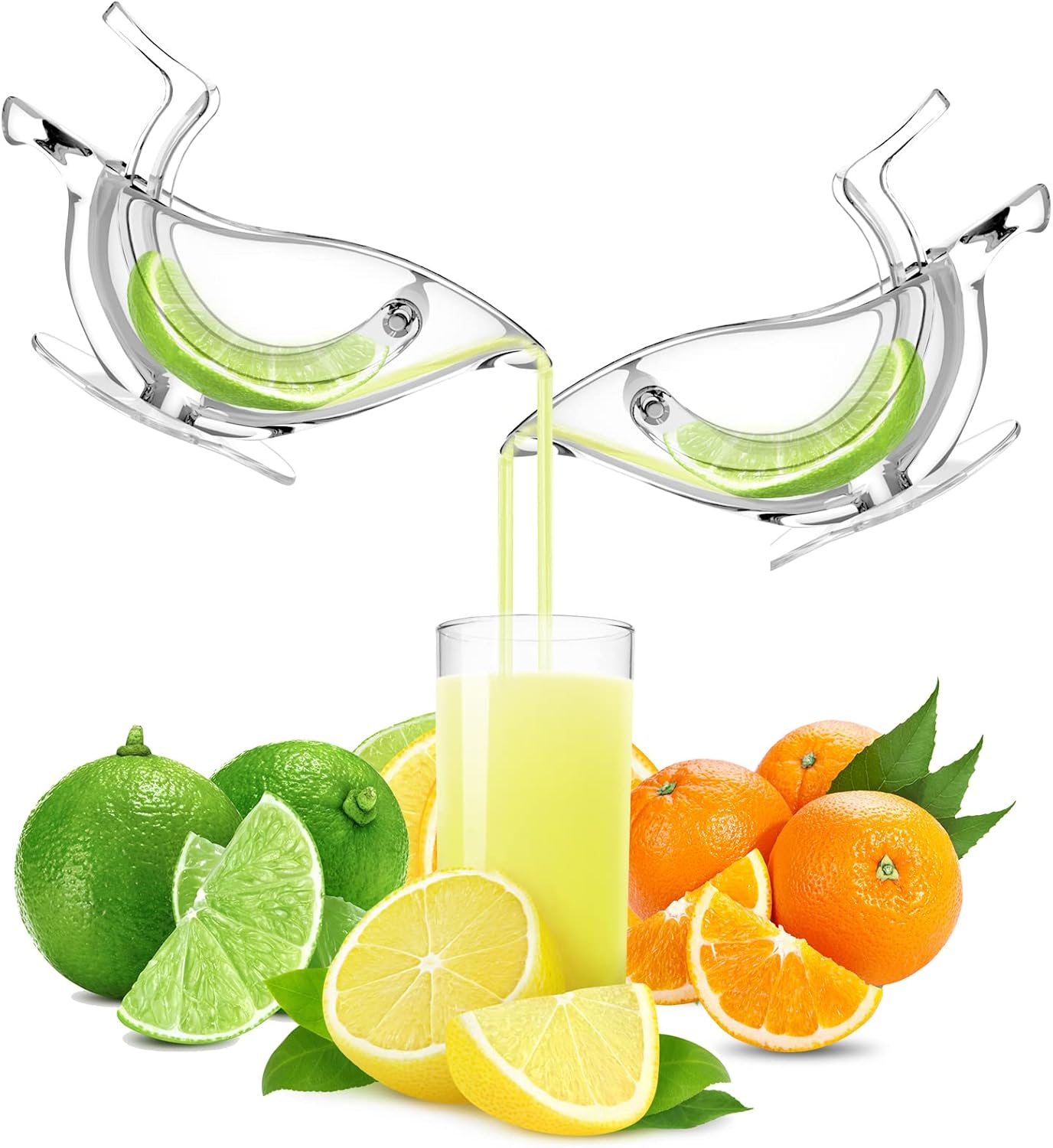 PCS Lemon Juicer Bird Lemon Squeezer Acrylic Portable Citrus Juicer