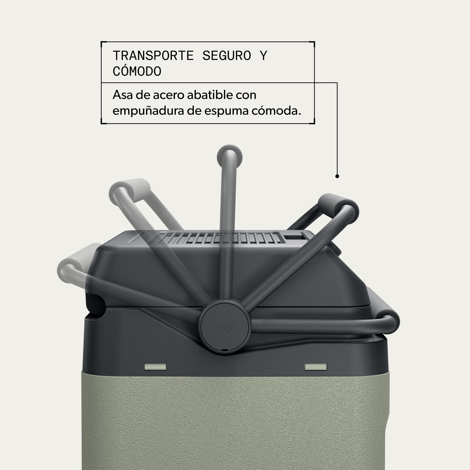 Dometic DTE26 Térmico Nevera Eléctrica 26L - Enfría y Calienta | Enfría hasta 22°C bajo la temperatura ambiente - Calienta hasta 58°C - Asa de acero - Control intuitivo