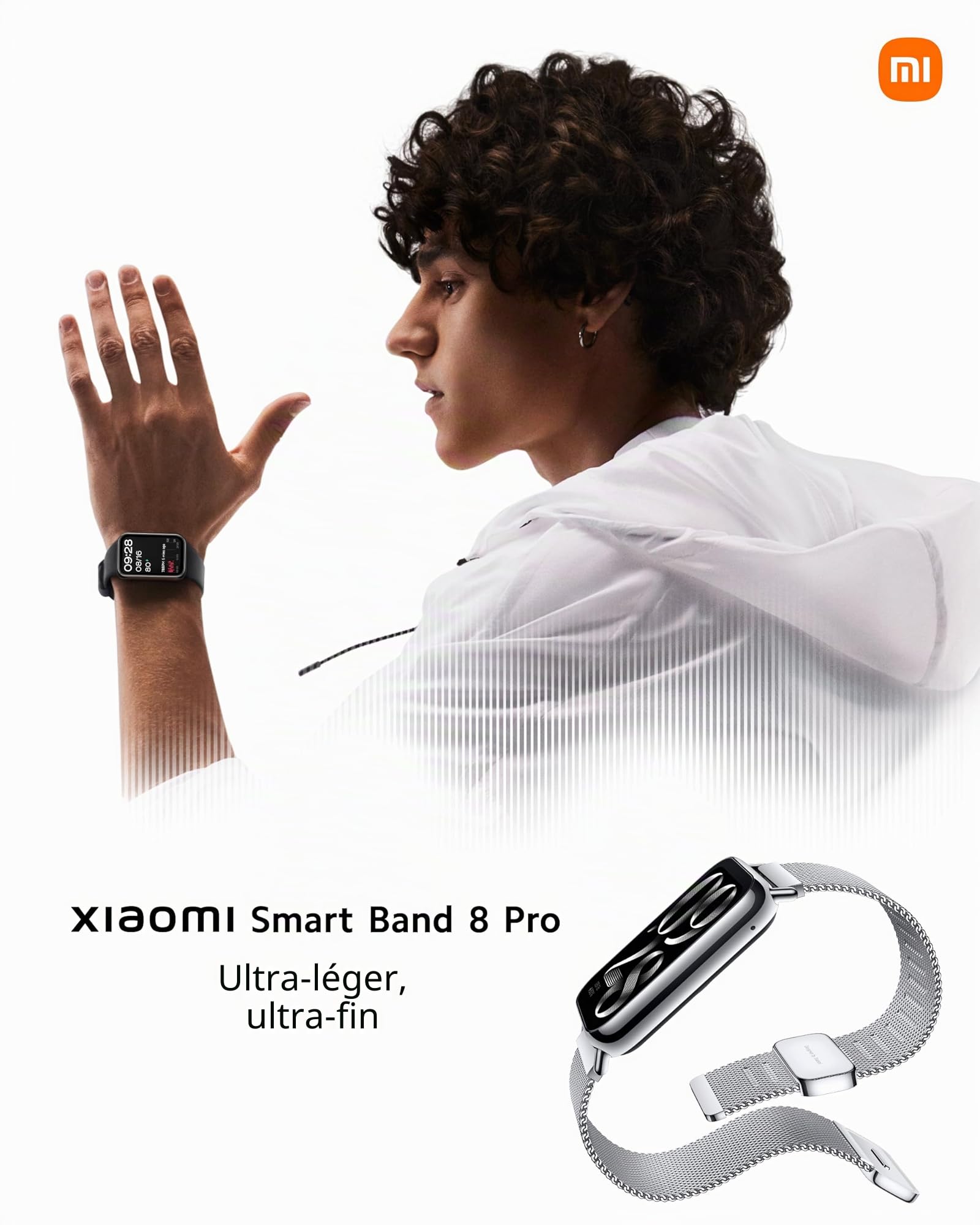 Xiaomi Smart Band 8 Pro Silver EU BHR8007GL