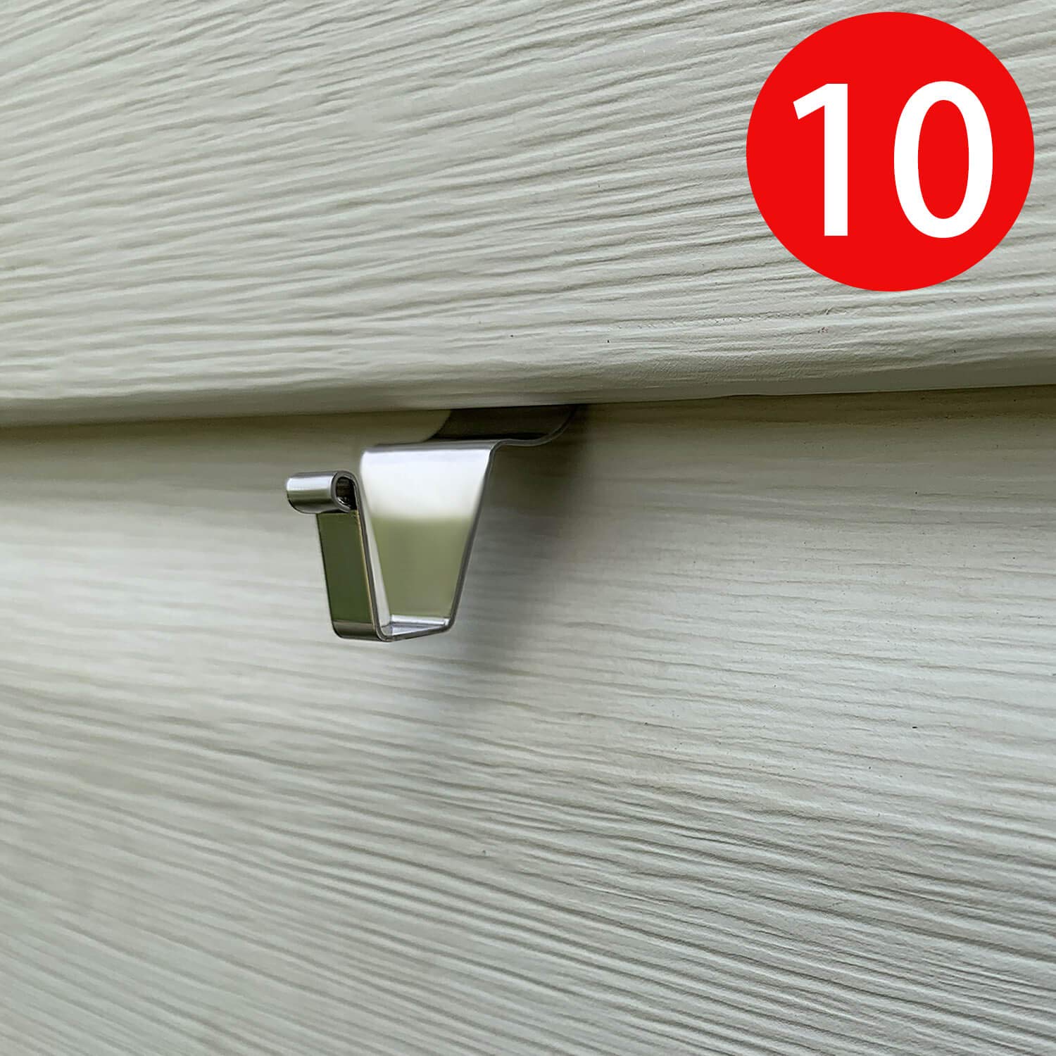 Buy NoHole Needed Vinyl Siding Hanger Hooks, 10 Pack Heavy Duty Vinyl