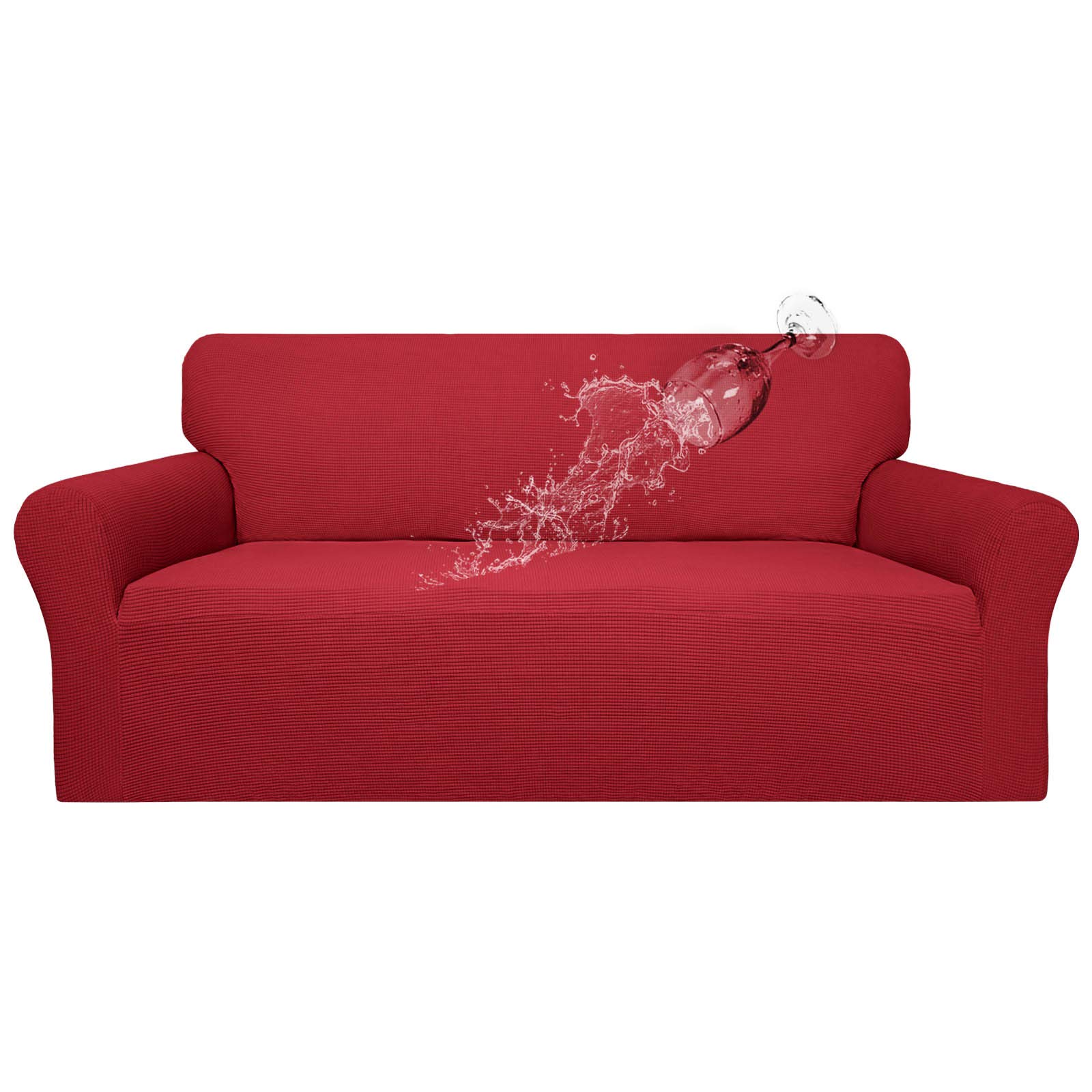 Easy-Going 100% Waterproof Couch Cover, 3 Cushion Couch Slipcover for Sofa