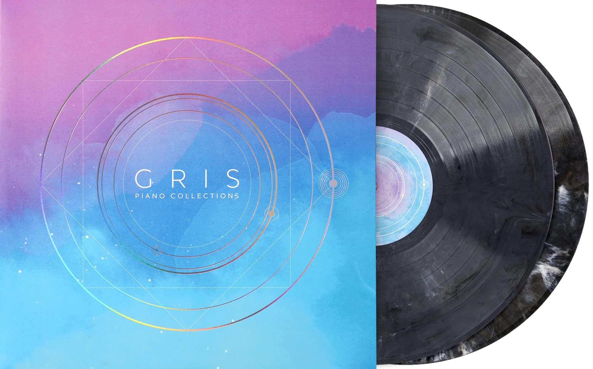 Amazon.com: Gris Piano Collections - 2x Marbled