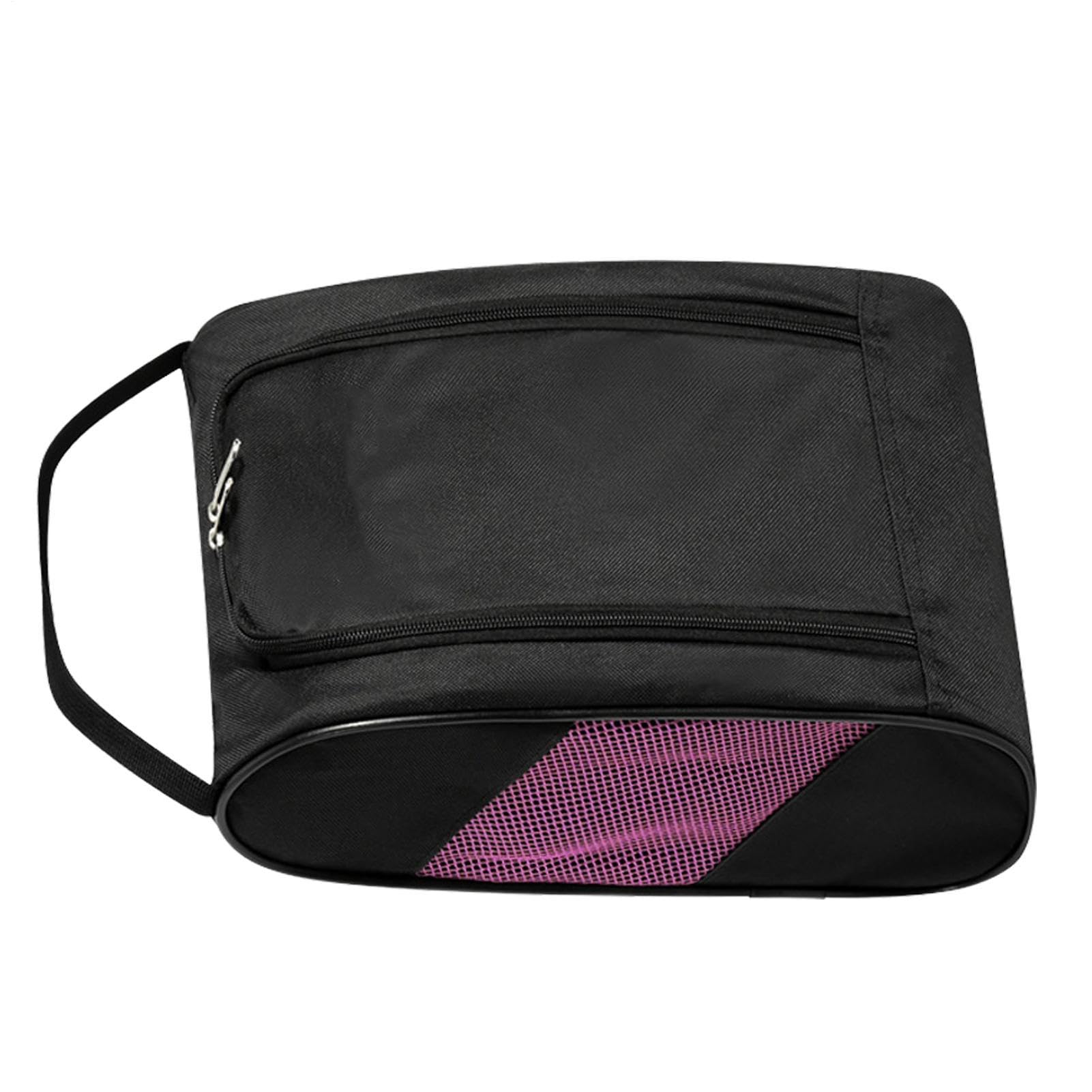 Carrier De Zapatos De Golf Y Caja De Zapatos De Golf - Bolsa De Zapatos De Golf Transpirable Para Hombres Y Mujeres | Bolsa De Tren Con Compartimento Para Tés De Golf, Pelotas Y Accesorios: Ideal Para