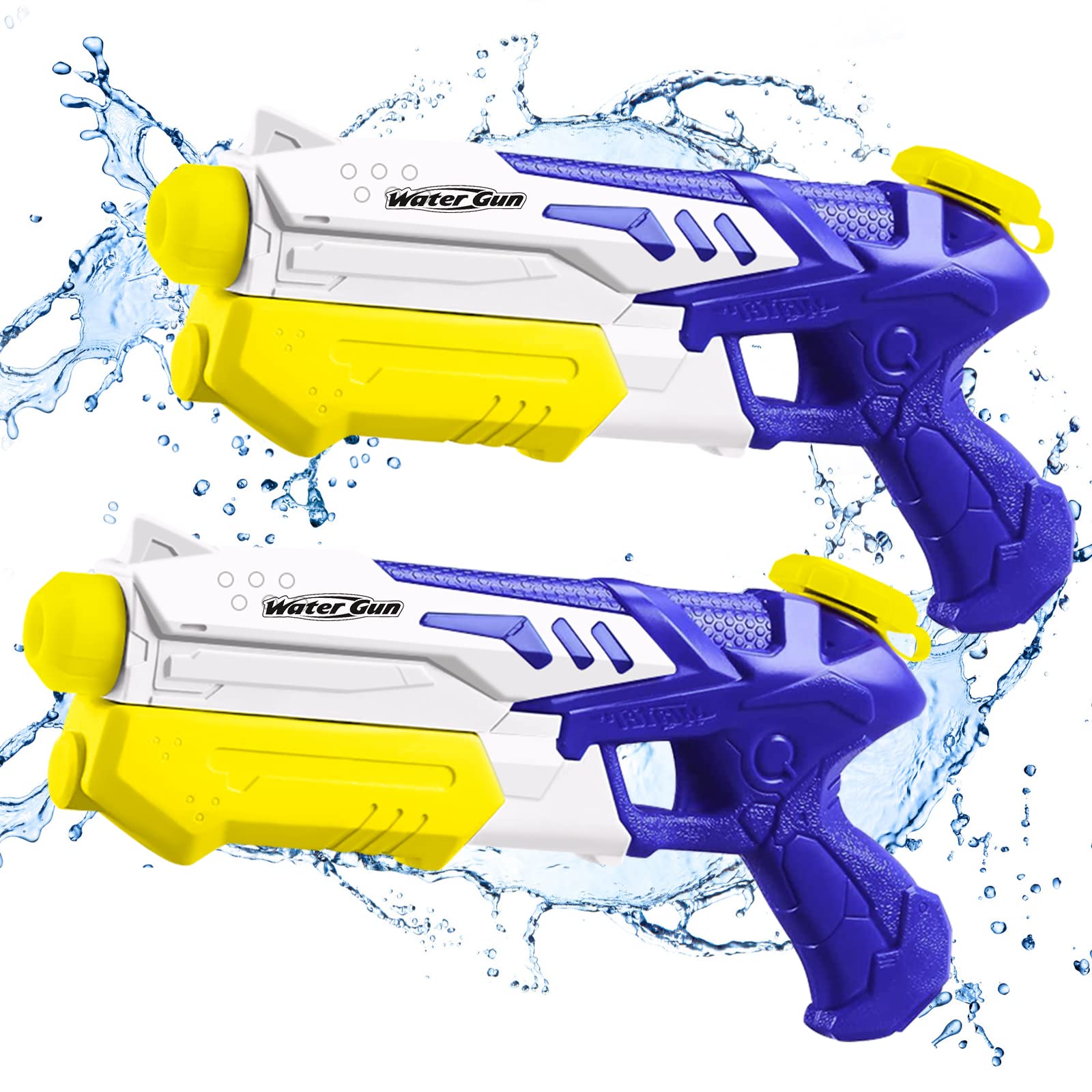 Amazon | 水鉄砲 2丁セット 最大飛距離10m 加圧式 強力 連射OK