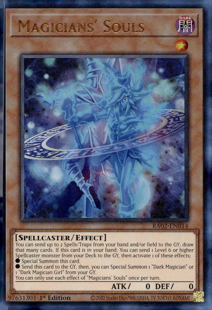 Amazon.com: Magicians' Souls (PUR) - RA02-EN014 - Prismatic Ultimate Rare