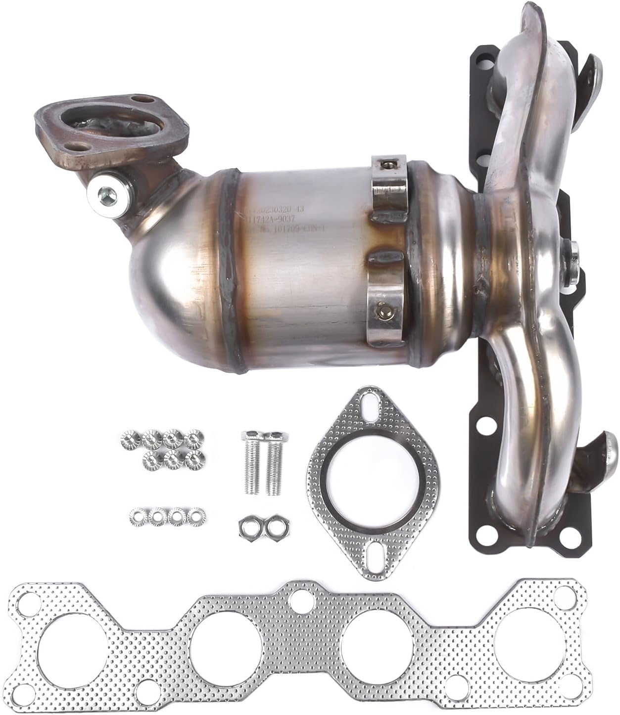 Amazon.com: NEWZQ Front Manifold Catalytic Converter Compatible with ...