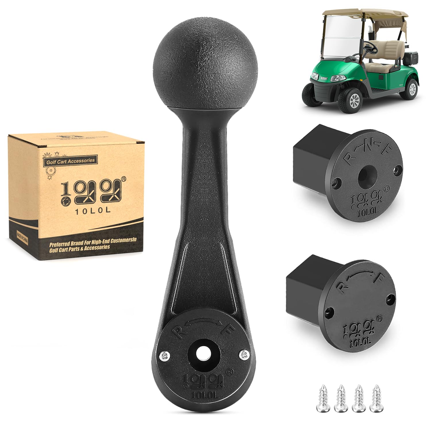 10L0L Universal Golf Cart Forward Reverse Shifter Handle Lever for Yamaha, EZGO, Club Car