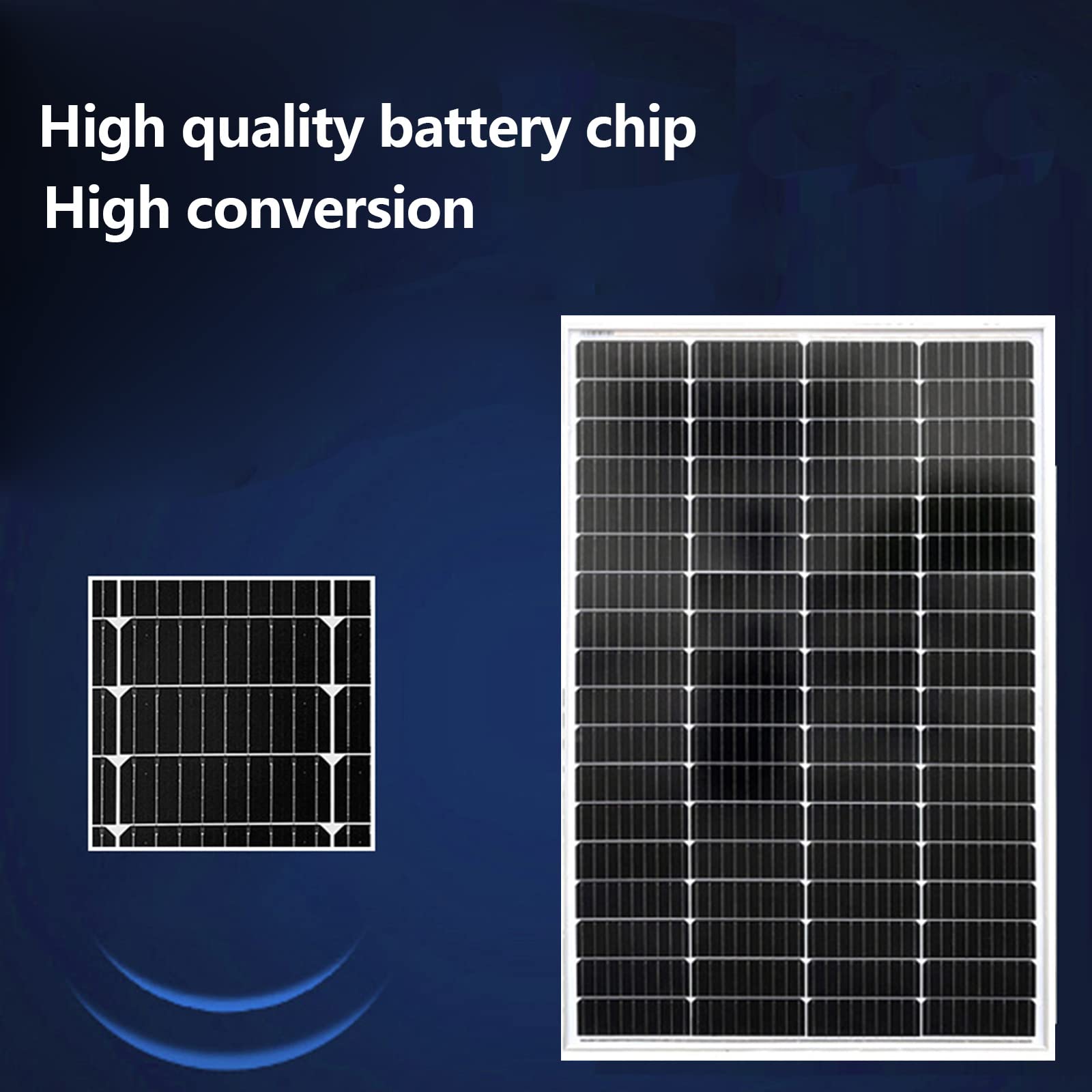 Pannelli Fotovoltaici, Pannello Solare,Pannello Fotovoltaico, Pannello Solare Monocristallin, 200W 12V Pannelli Solari Alta ​Efficienza Per Camper Caravan Barca Cabina Rimorchio Yacht