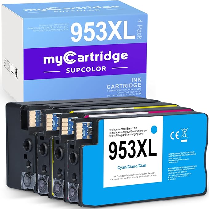 MyCartridge SUPCOLOR 953XL Pack, Compatible pour HP 953XL 953 XL Pack ...