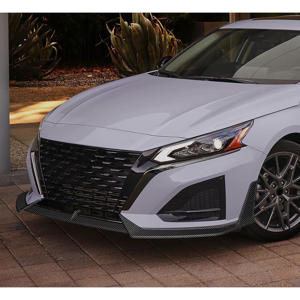 Amazon.com: W-POWER, 7-Piece Front Bumper Lip + Side Skirt Rocker