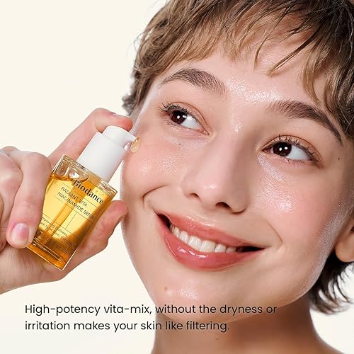 Miniatura 3 de BIODANCE Radiant Vita - Suero de niacinamida, para un cuidado uniforme de manchas oscuras con vitamina C, hidratante para pieles sensibles, suero de