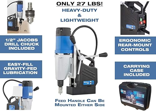 Miniatura 3 de CS Unitec MABasic Taladro portátil magnético, 1