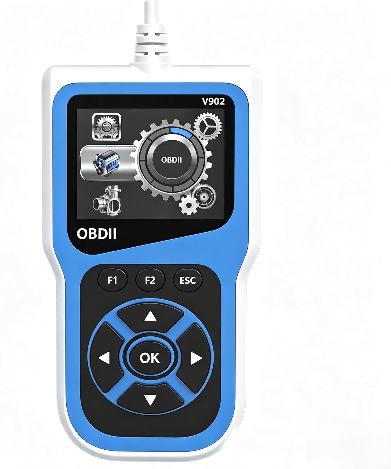 V902 OBD2 Scanner Car Code Reader with AI Diagnostic Report