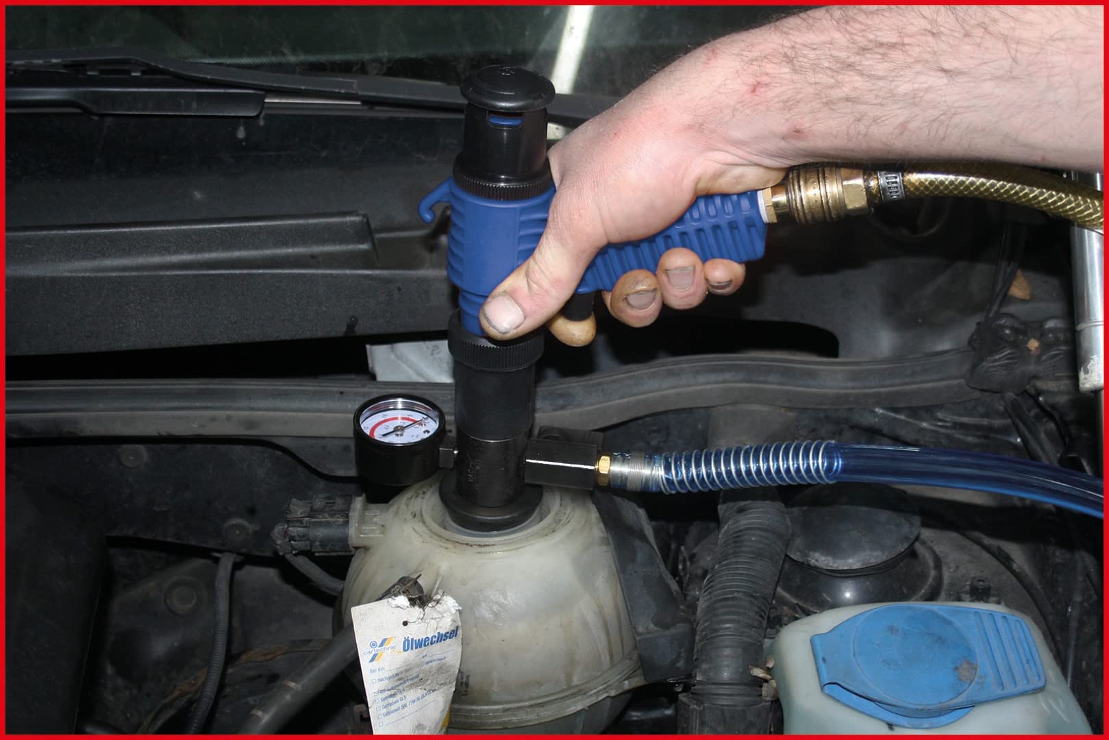 KS Tools 150.2070 Vakuum Kühlsystem Füllgerät,4 tl