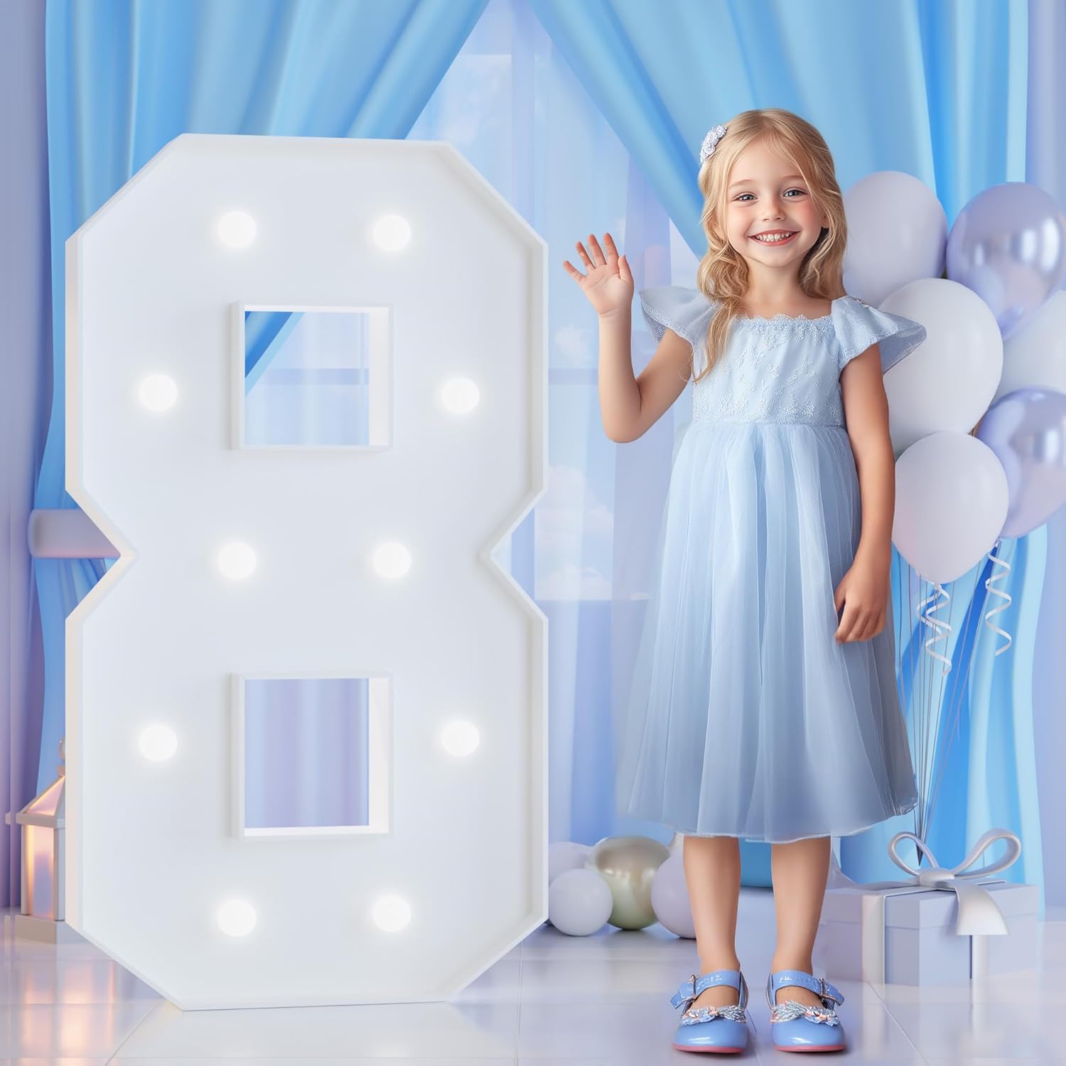 4FT Marquee Numbers 15, Happy 15th Birthday Decorations for Girls Boys, Large 15 Light up Number for 15 Years Old Birthday Party Supplies, 15th Anniversary Party Decor