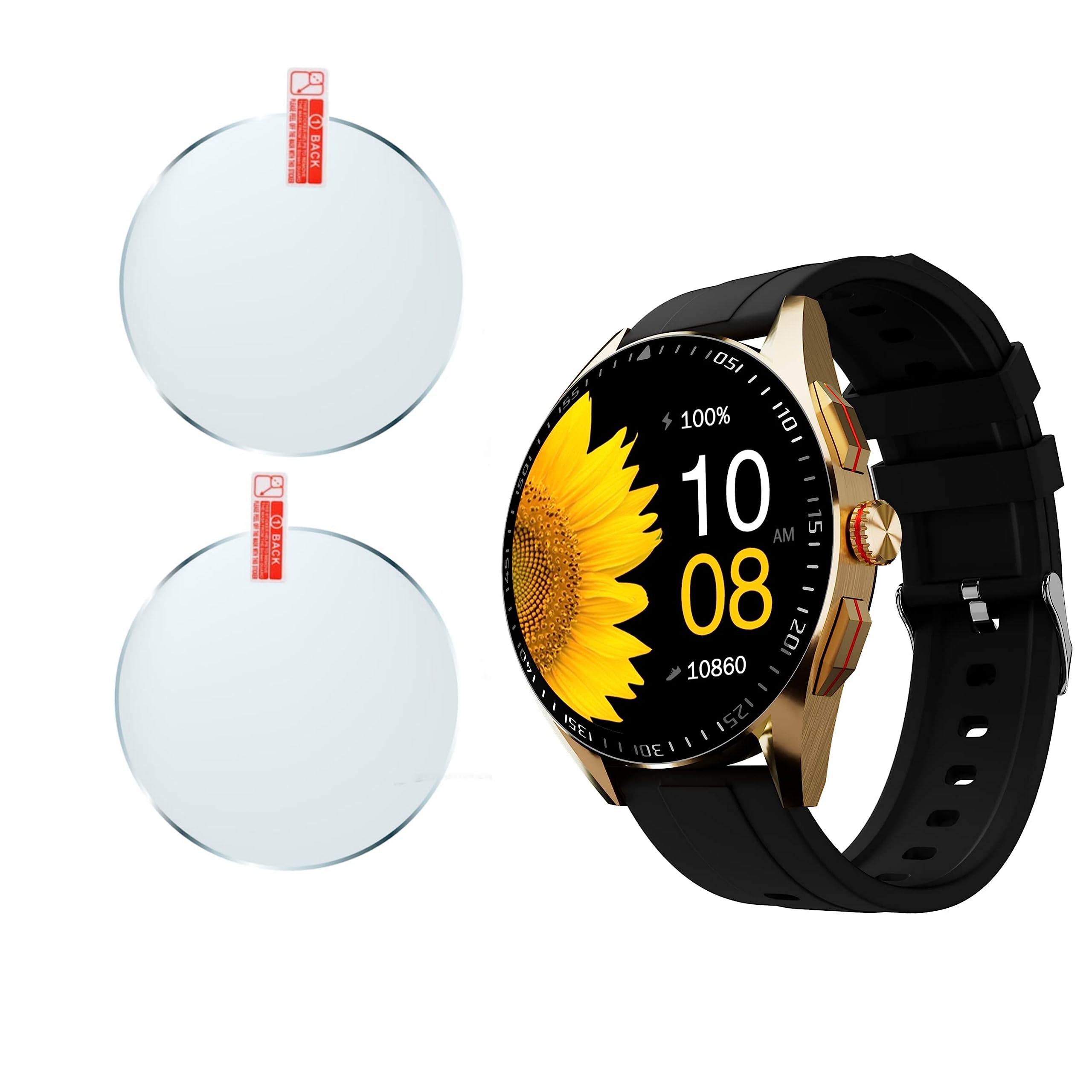 fire boltt invincible plus Smart Watch Screen Guard Scratch Guard Full Screen Protector Flexible - HD Clear [Pack of 2] (B0CBZGFJJM) Amazon Price History, Amazon Price Tracker