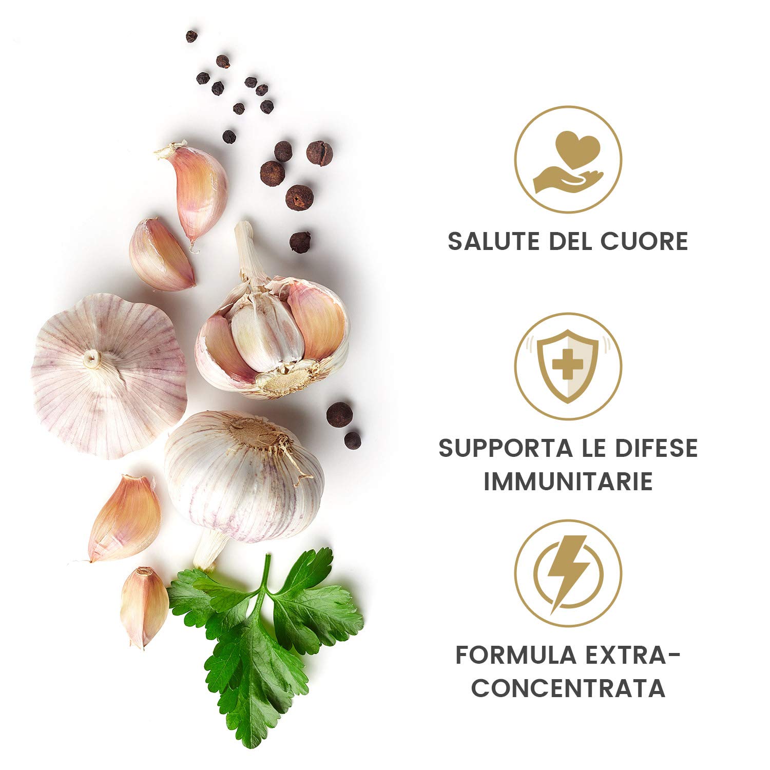 Buy High Strength Garlic Oil Capsules 1000mg 90 Softgel Capsules