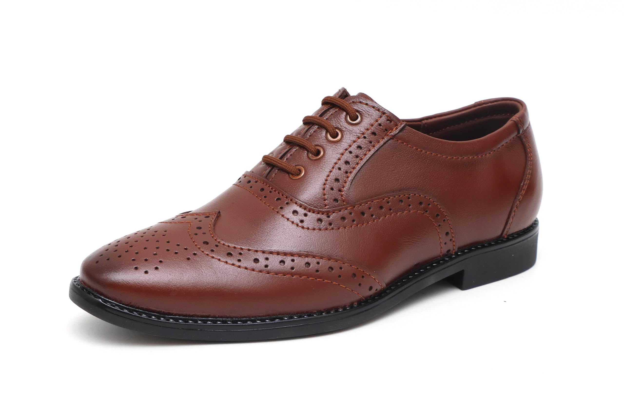 ARAMISH Genuine Leather Tan Formal Derby Shoes for Boys - 2 UK (B0D1G5T9RH) Amazon Price History, Amazon Price Tracker