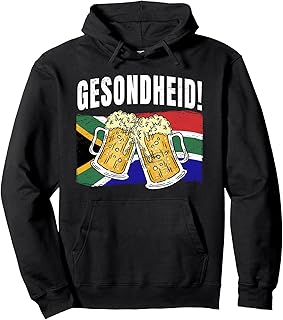 Gesondheid! South Africa Beer Toast South African Cheers Pullover Hoodie