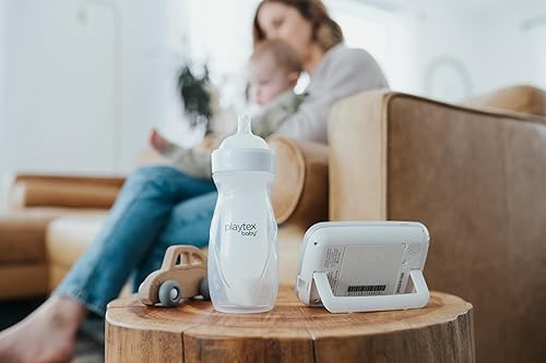 Miniatura 8 de Playtex Baby Nurser - Cápsulas de silicona reutilizables, bombea y almacena leche materna, apta para congelador, plegable para alimentación sin