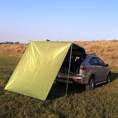 Miniatura 3 de Toldo impermeable para automóvil, toldo portátil de 9.84 x 6.56 pies, toldo portátil para vehículo, para campamento, al aire libre, SUV, verde