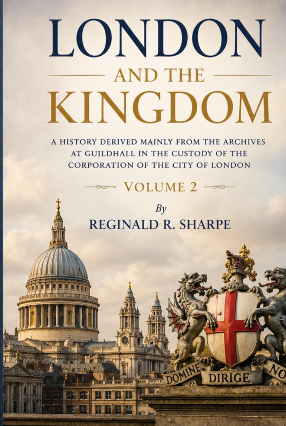 London and the Kingdom - Volume 2 A History Derived Mainly from the Archives at Guildhall in the Custody of the Corporation of the City of London