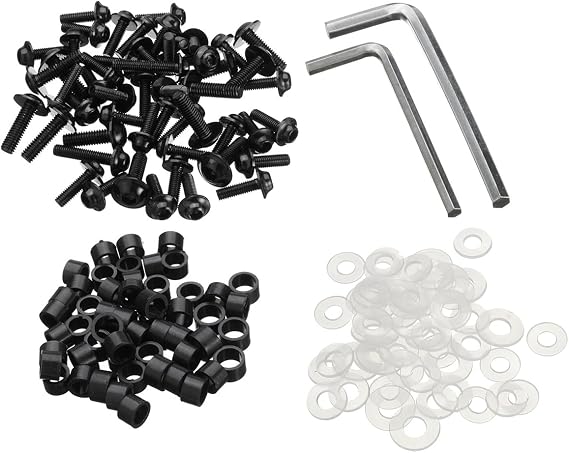 Motorcycle Fairing Bolts Kit Fastener Clips Screw For Yamaha YZF R6 1999 2000 2001 2002 - Blue