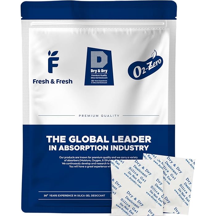 Buy Dry & Dry 2 Gram [200 Packets] Food Safe Silica Gel Packs