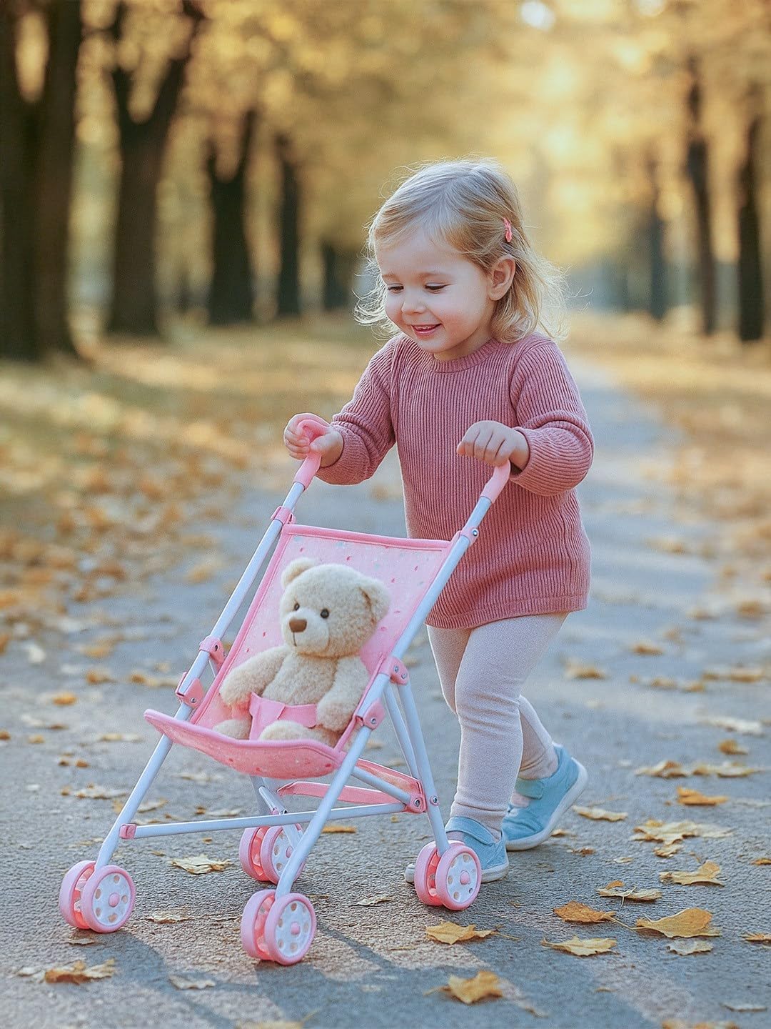 Tara Foldable Golf Pram for Dolls