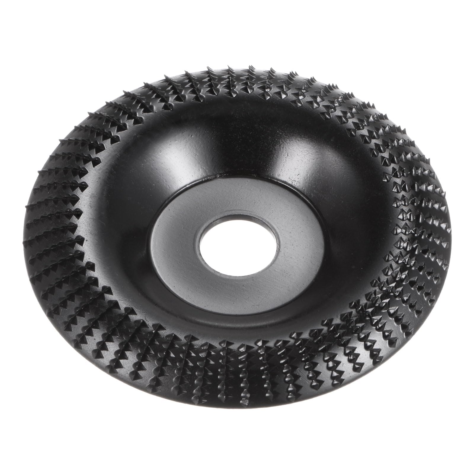 HARFINGTON Wood Carving Disk Grinder Wheel, 5" Arc Grinding Wheels with 7/8" Arbor, for Woodworking Angle Grinders Wood Sanding Shaping Polishing