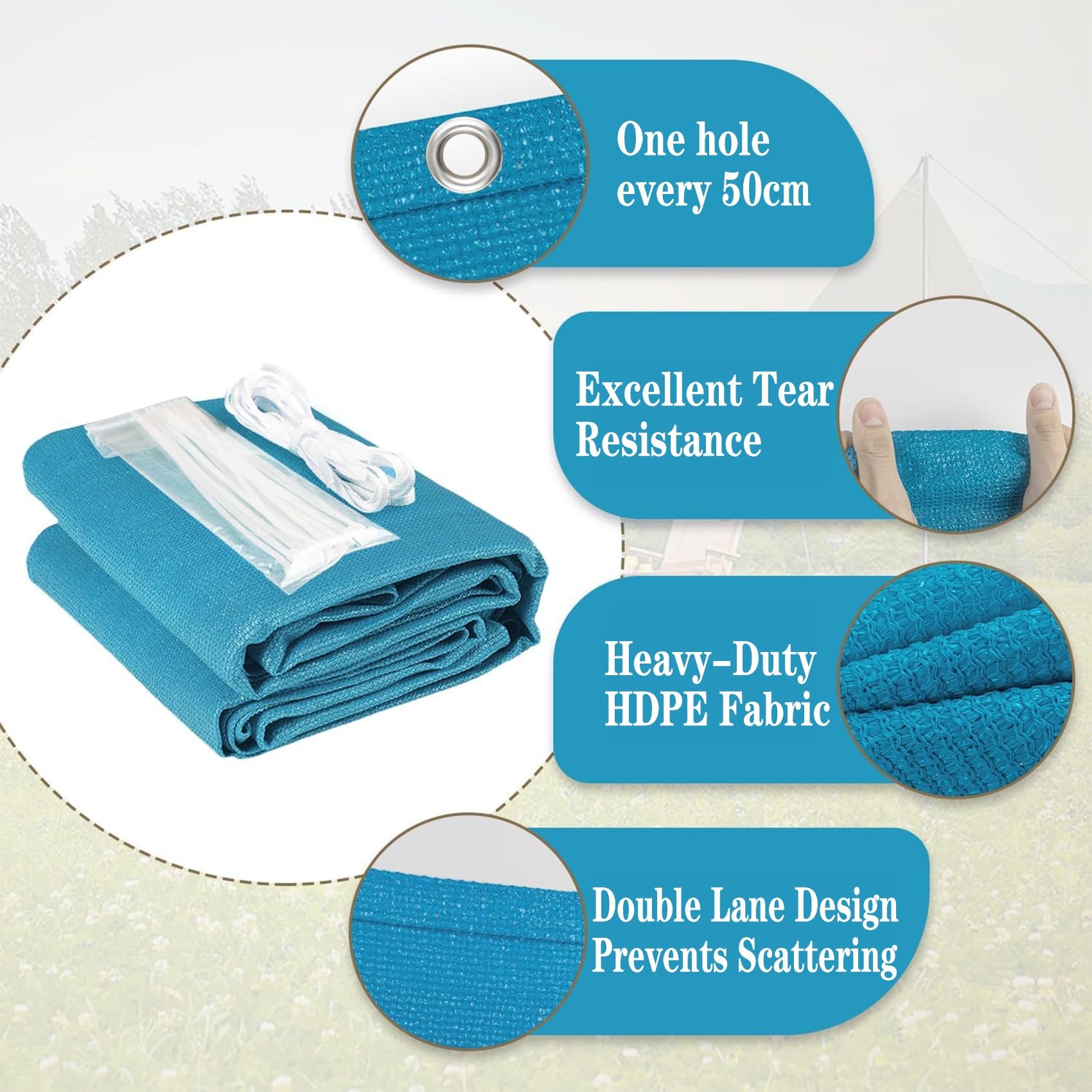 （専用）　ブルーシェード Amazon.co.jp: 日除けセイルひよけシェード サンシェード 240 x 560 cm