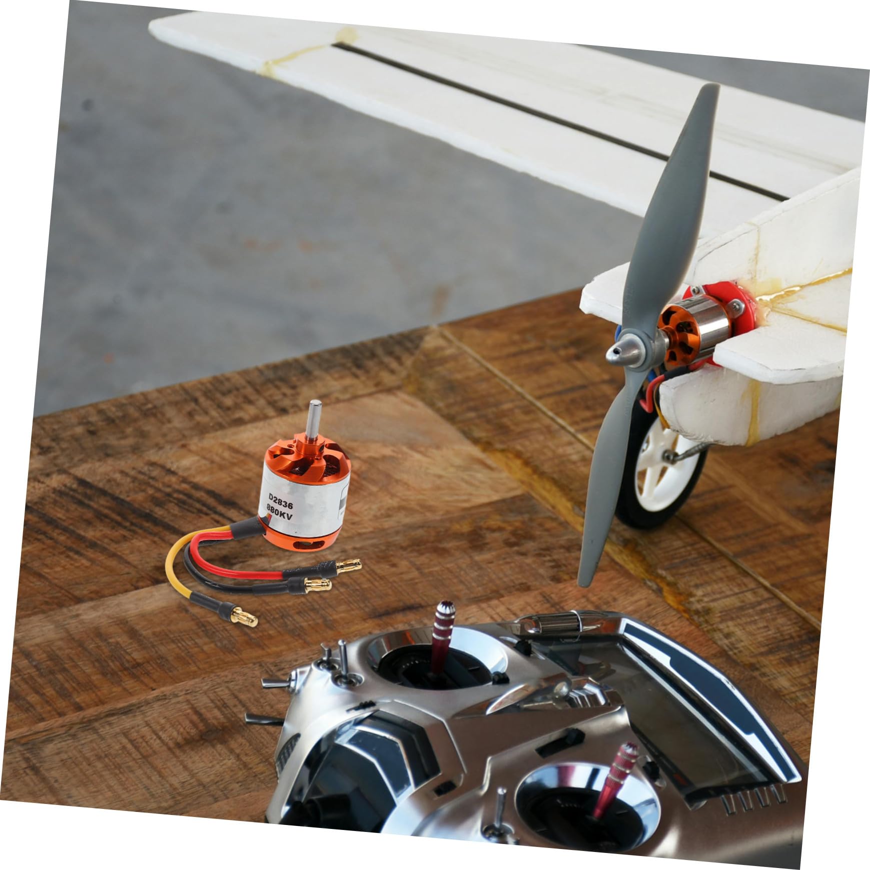 TOYANDONA Motor Eléctrico Sin Escobillas Precisión De Fabricación Adecuado para Aviones y Helicópteros RC