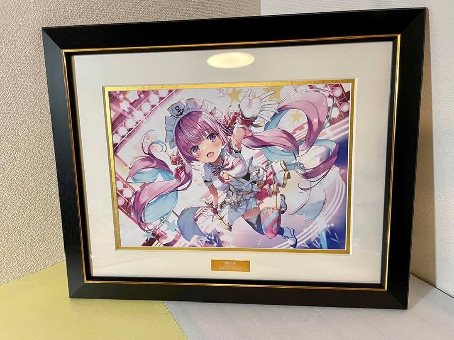 湊あくあ 3rd Anniversary 複製原画 活動三周年記念 Amazon.co.jp: ホロライブ 湊あくあ 活動三周年記念 3rd