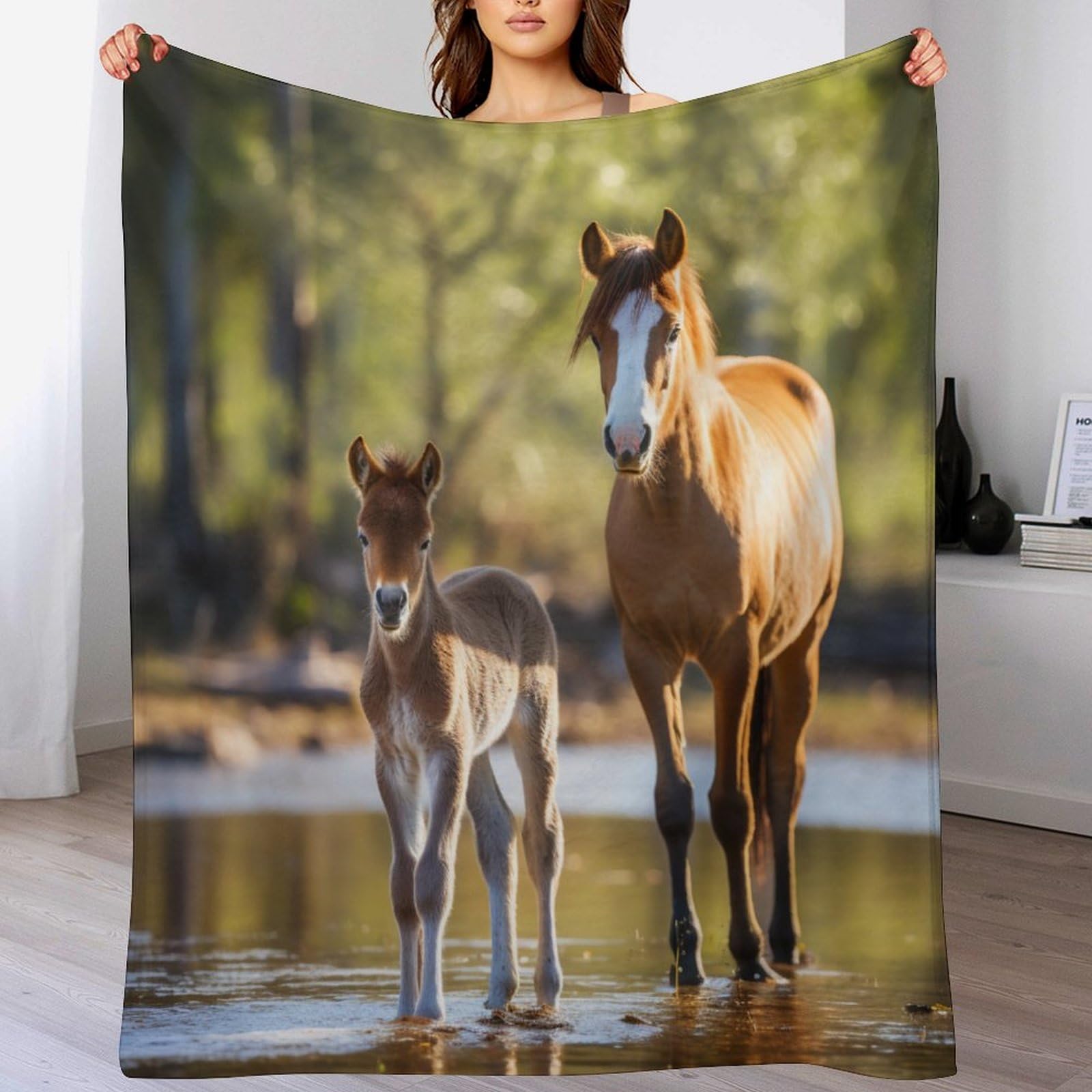 Manta de franela suave con acabado premium y costuras reforzadas de 140x180cm